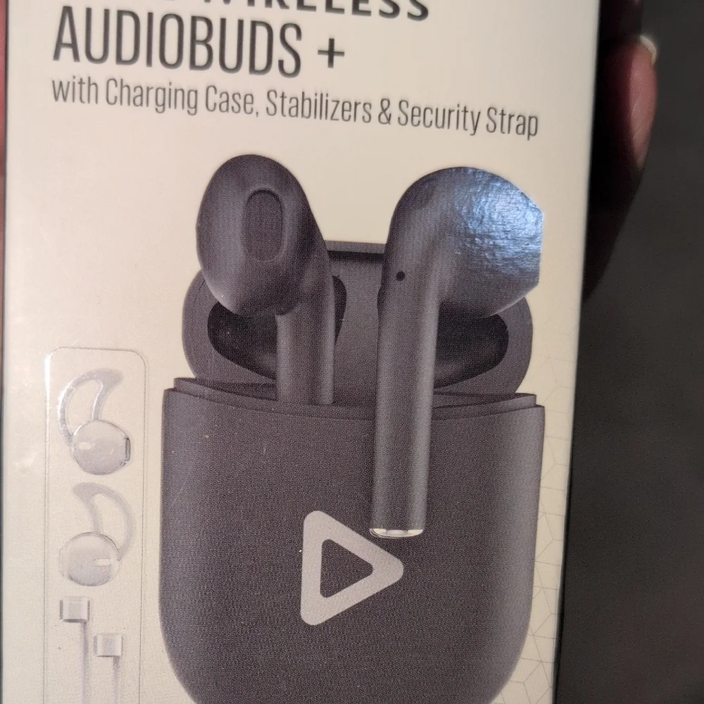 Black True Wireless Audiobuds+